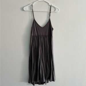 Three Dots Supima Cotton Dress – XS – Dark Gray